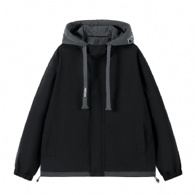 Takki Miesten Urheilu Casual Hupullinen Loose Trend