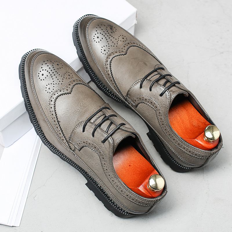 Brogue Kengät Miesten Uusi Muoti Yrityspuku Iso Koko Oxford 48