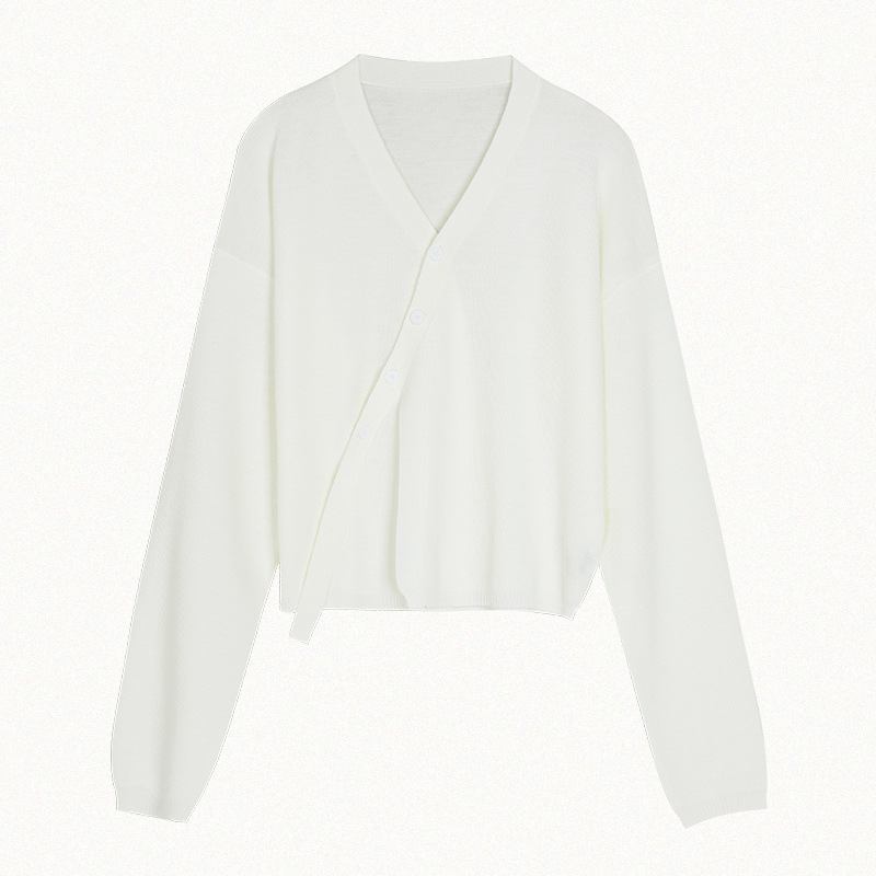 Knitwear Naisten Kevään 2023 Uusi Löysä Ihoystävällinen Elegantti Tekstuuripusero