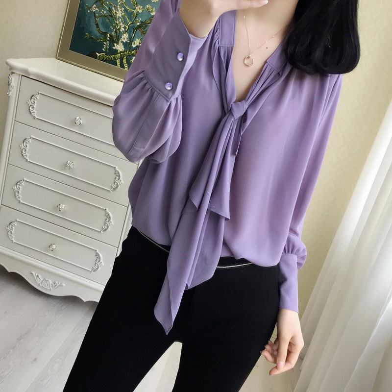Naisten Paita Loose Chiffon Top