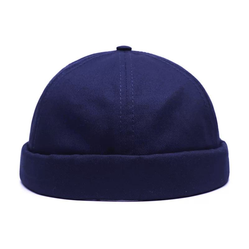 Hattutyttö Syksy Ja Talvi Merimies Vuokranantajan Hattu Retro Meloni Iho Yksivärinen